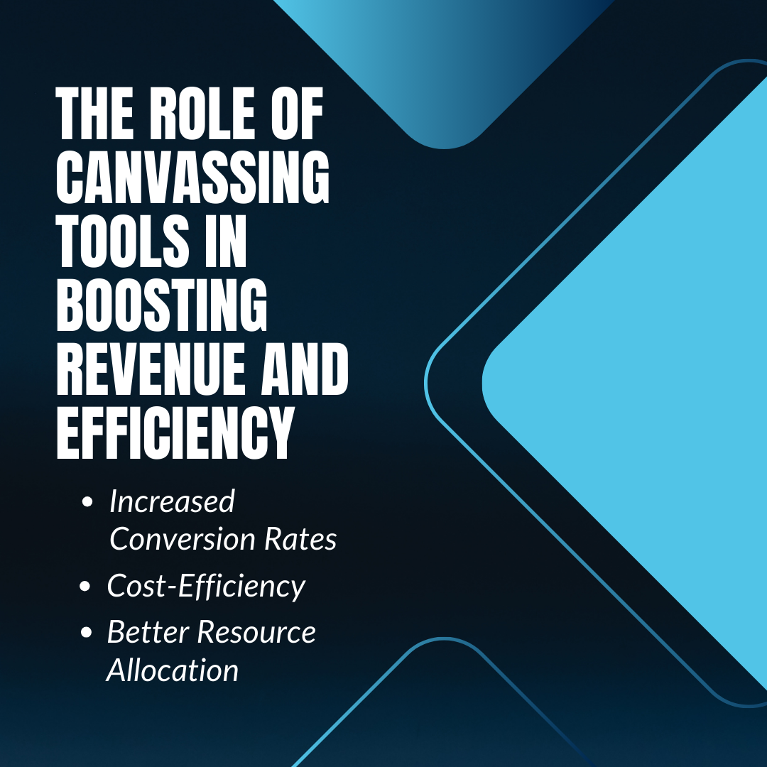 The Role of Canvassing Tools in Boosting Revenue and Efficiency