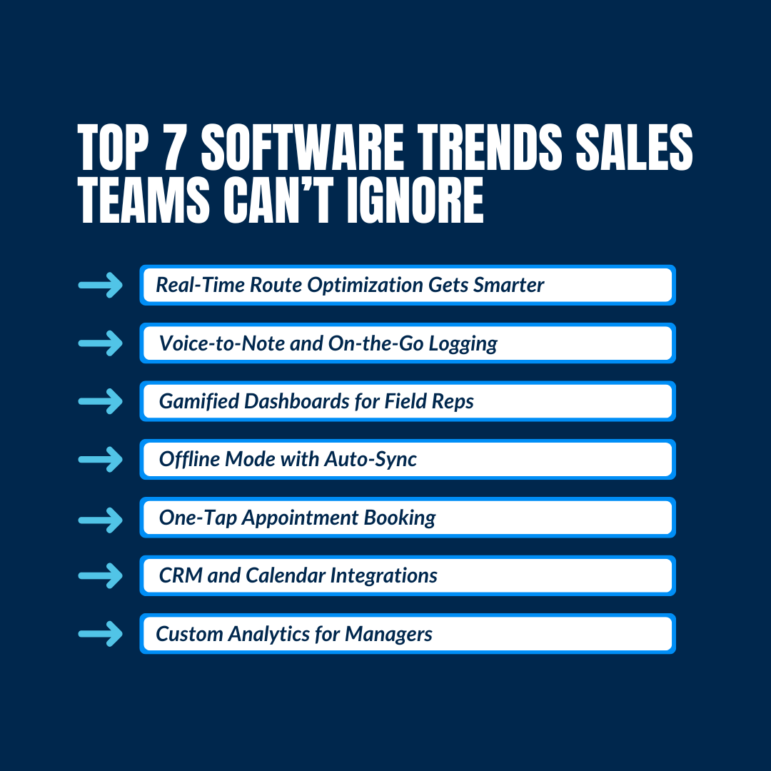 Top 7 Software Trends Sales Teams Can’t Ignore