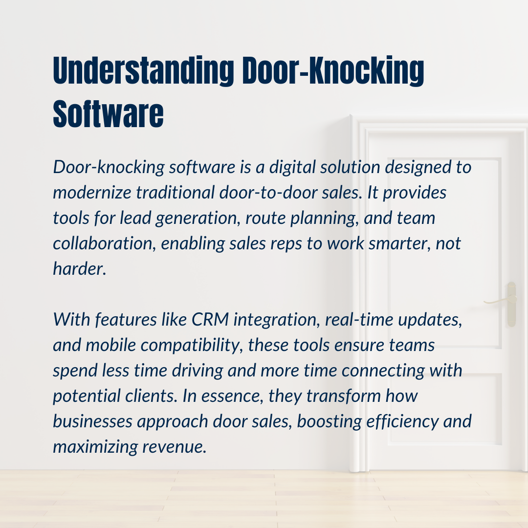 Understanding Door-Knocking Software 