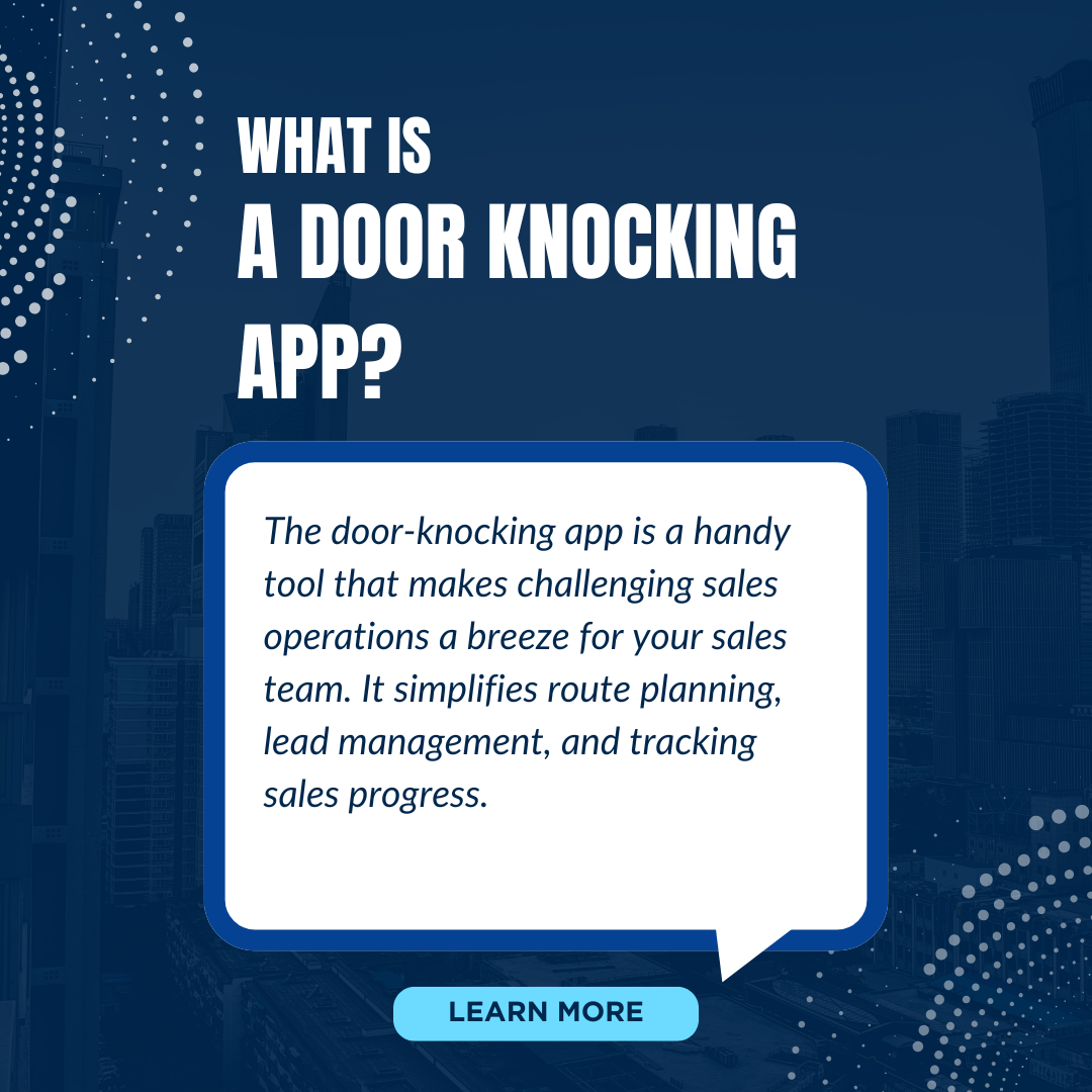 What is a Door-Knocking App?