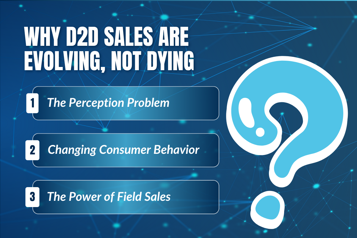 Why D2D Sales Are Evolving, Not Dying