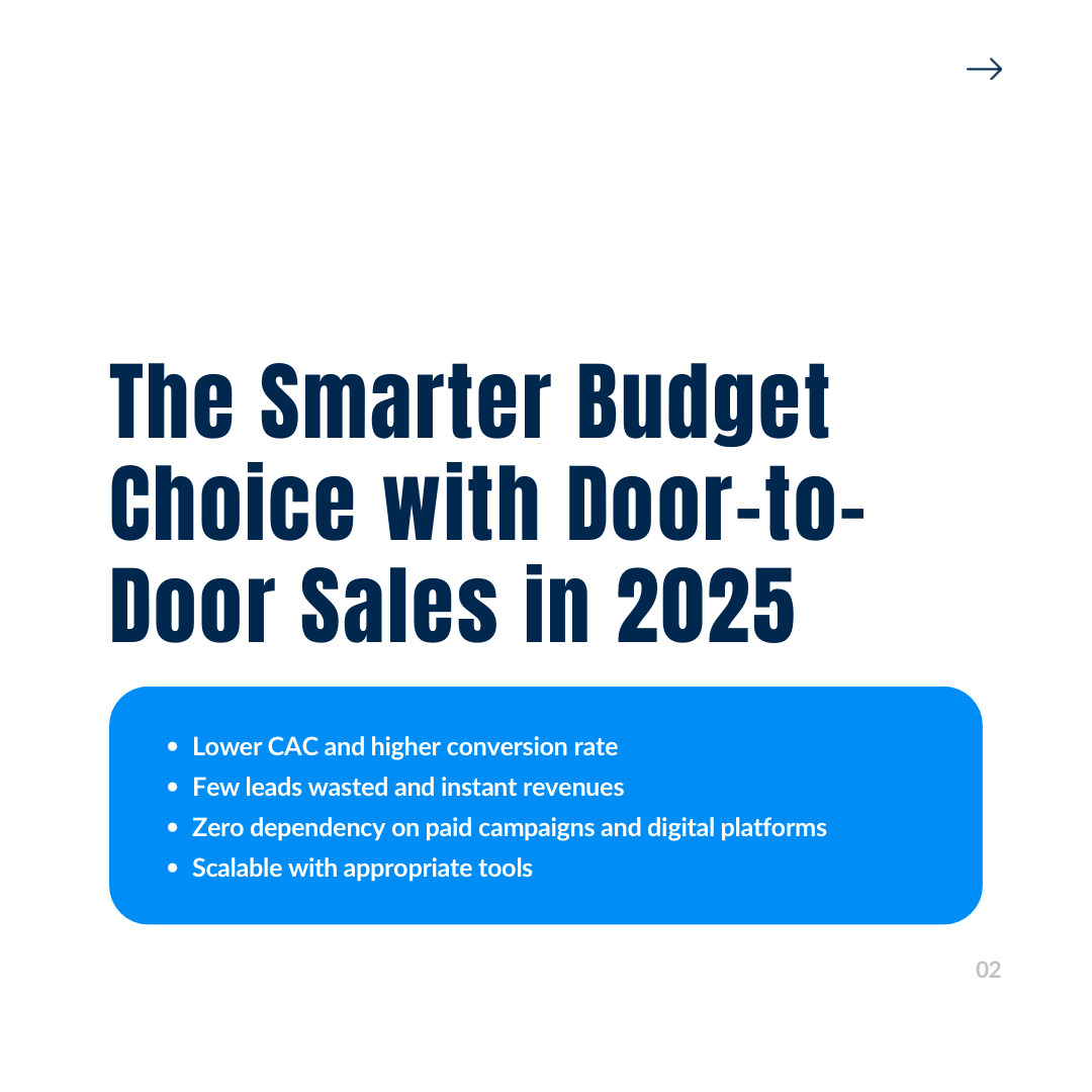 The Smarter Budget Choice: Higher Bets on Door-to-Door Sales in 2025
