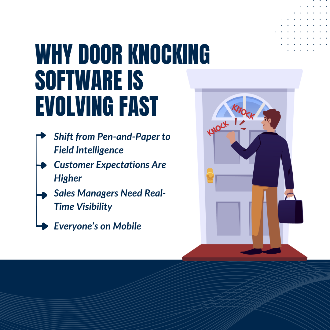 Why Door Knocking Software is Evolving Fast