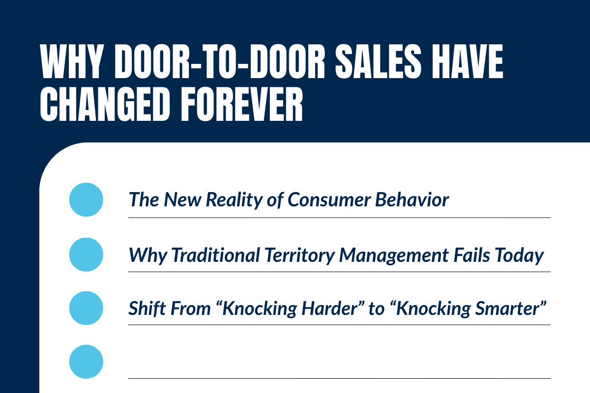 Why Door-to-Door Sales Have Changed Forever?