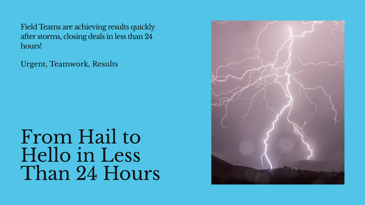 Hail to Hello in Less Than 24 Hours