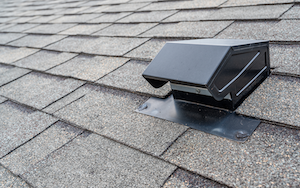 Static Roof Vent on residential property