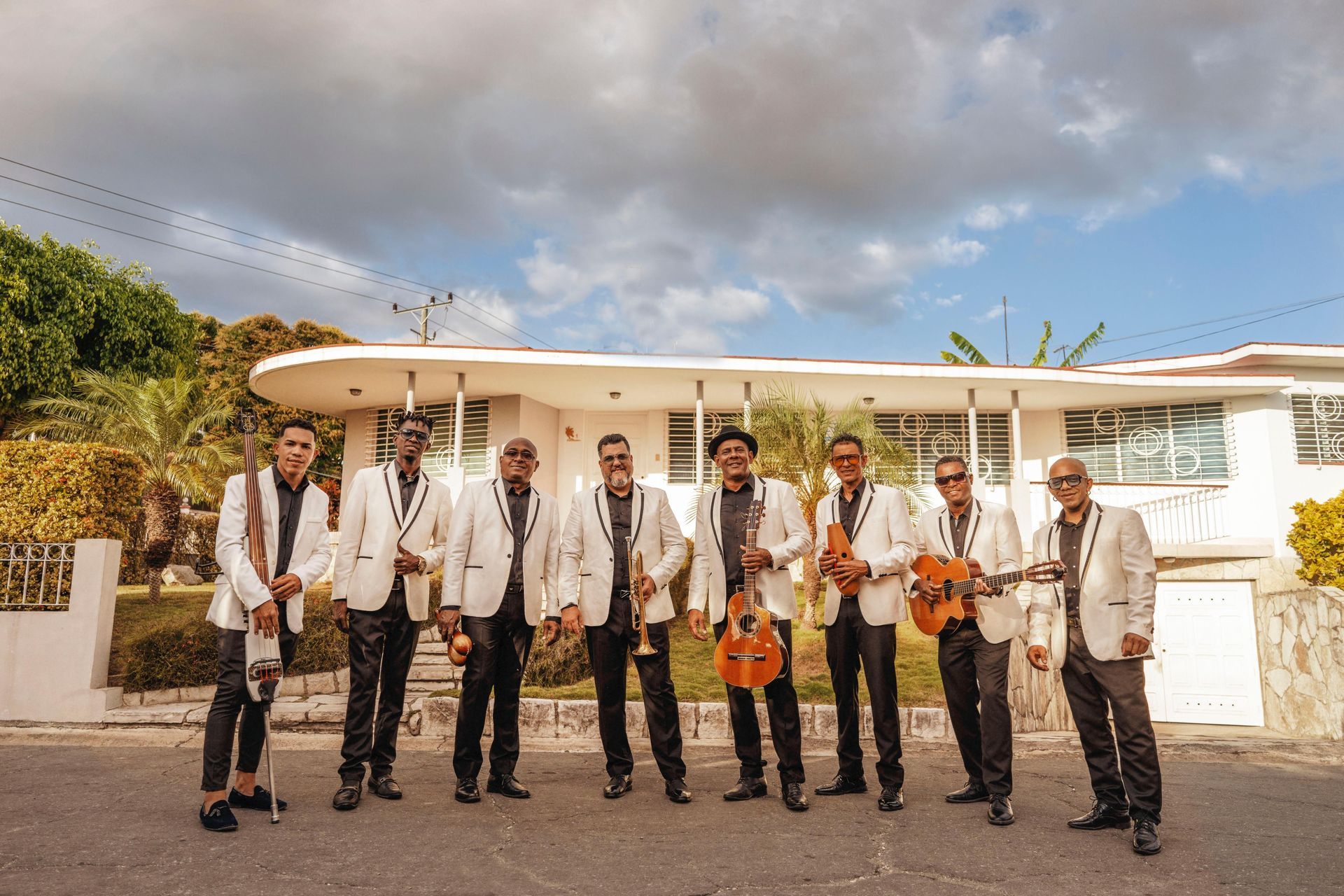 Septeto Santiaguero en concierto en Gran Canaria