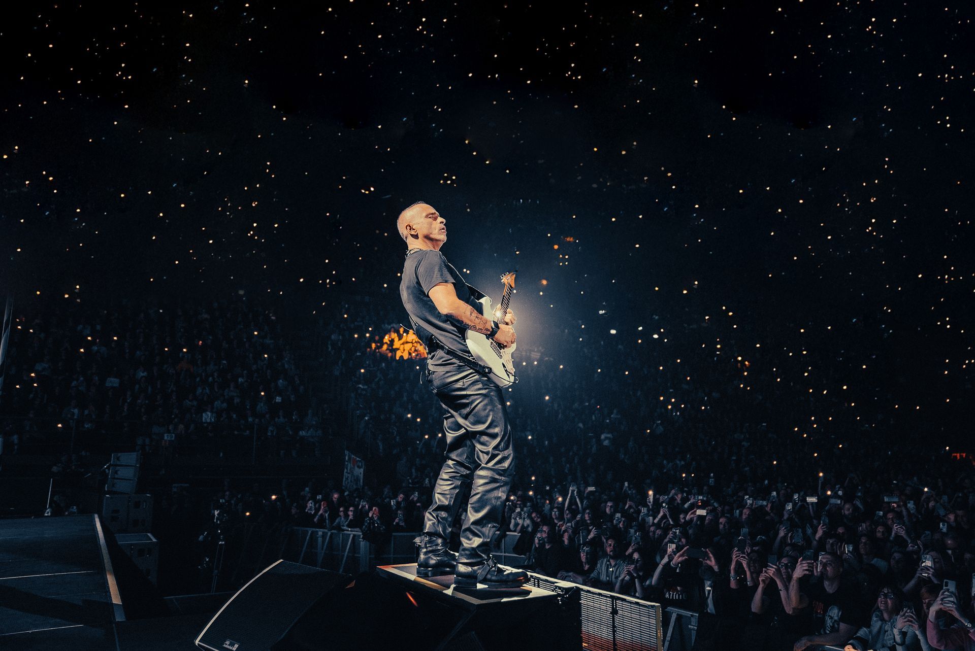 Eros Ramazzotti en concierto en Barcelona