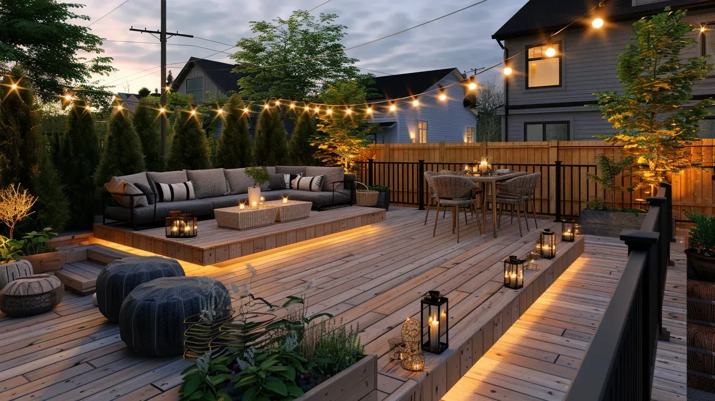 Premium deck renovation Vancouver BC replacing outdated wood with modern composite materials. Deck Builders Vancouver enhance durability and aesthetics. Ideal for modern homes.
Cedar staircase deck Vancouver designed by Deck Builders Vancouver with safe treads, sturdy railings, and natural finishes. This deck installation Vancouver improves backyard accessibility. Perfect for multi-level designs.
Deck Builders Vancouver applying water-repellent sealers for long-term cedar deck protection. This deck construction Vancouver BC enhances moisture resistance. Essential for wood preservation.
Composite board replacement Vancouver upgrading old surfaces to weather-resistant, fade-proof decking. Deck Builders Vancouver enhance both performance and appearance. Great for high-traffic outdoor spaces.