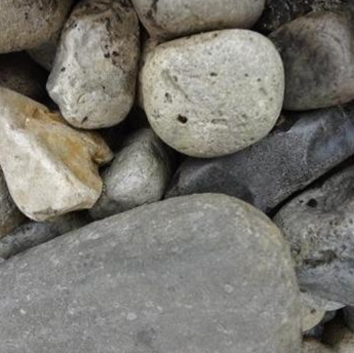 1”– 3” River Rock (Bag)