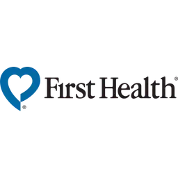 The first health logo has a heart in the middle of it.