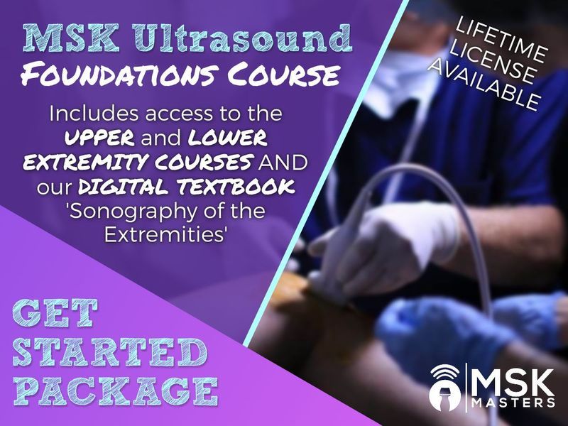 Online Musculoskeletal Ultrasound Course MSK Masters