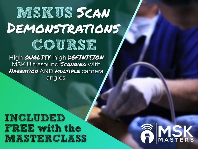 MSK Ultrasound Scan Demo's Course