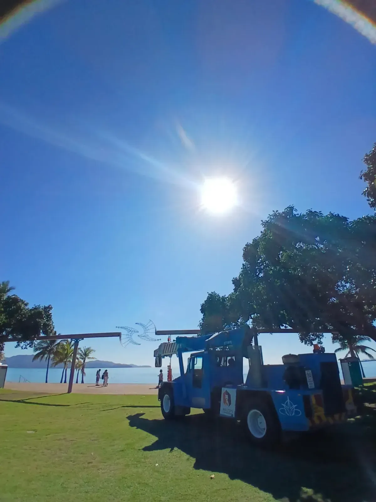 Bright Sunny Day at a Beach — Presto's Cranes & Rigging NQ in Garbutt, QLD