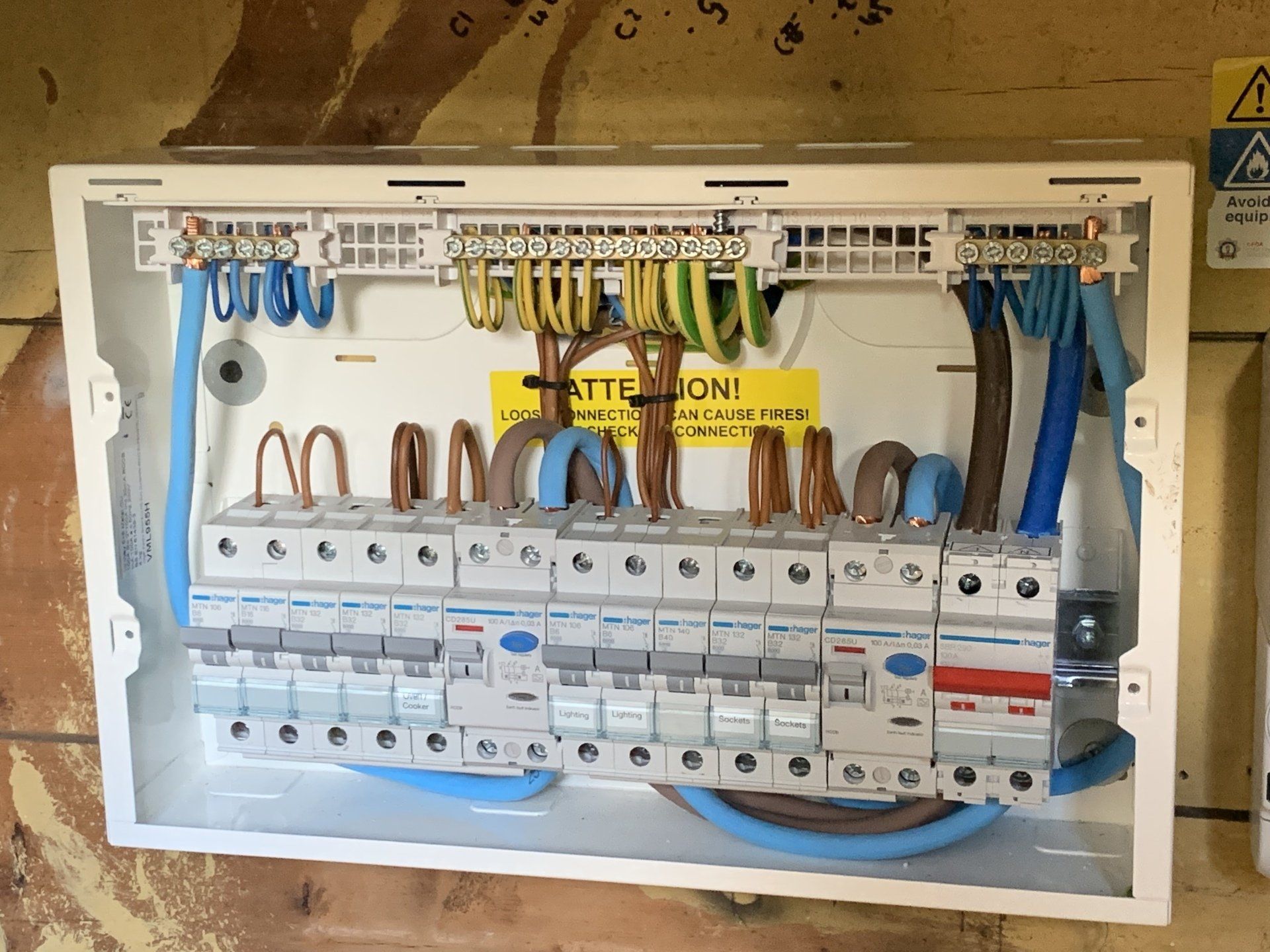 Dual rcd fuse board upgrade  by your local qualified electrician in newton le willows