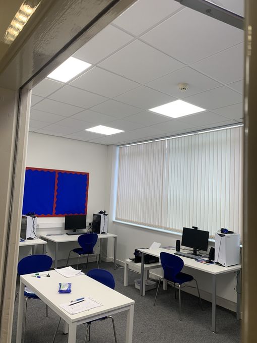 led panel light upgrades, lighting up grades. electrician to fit light fittings.