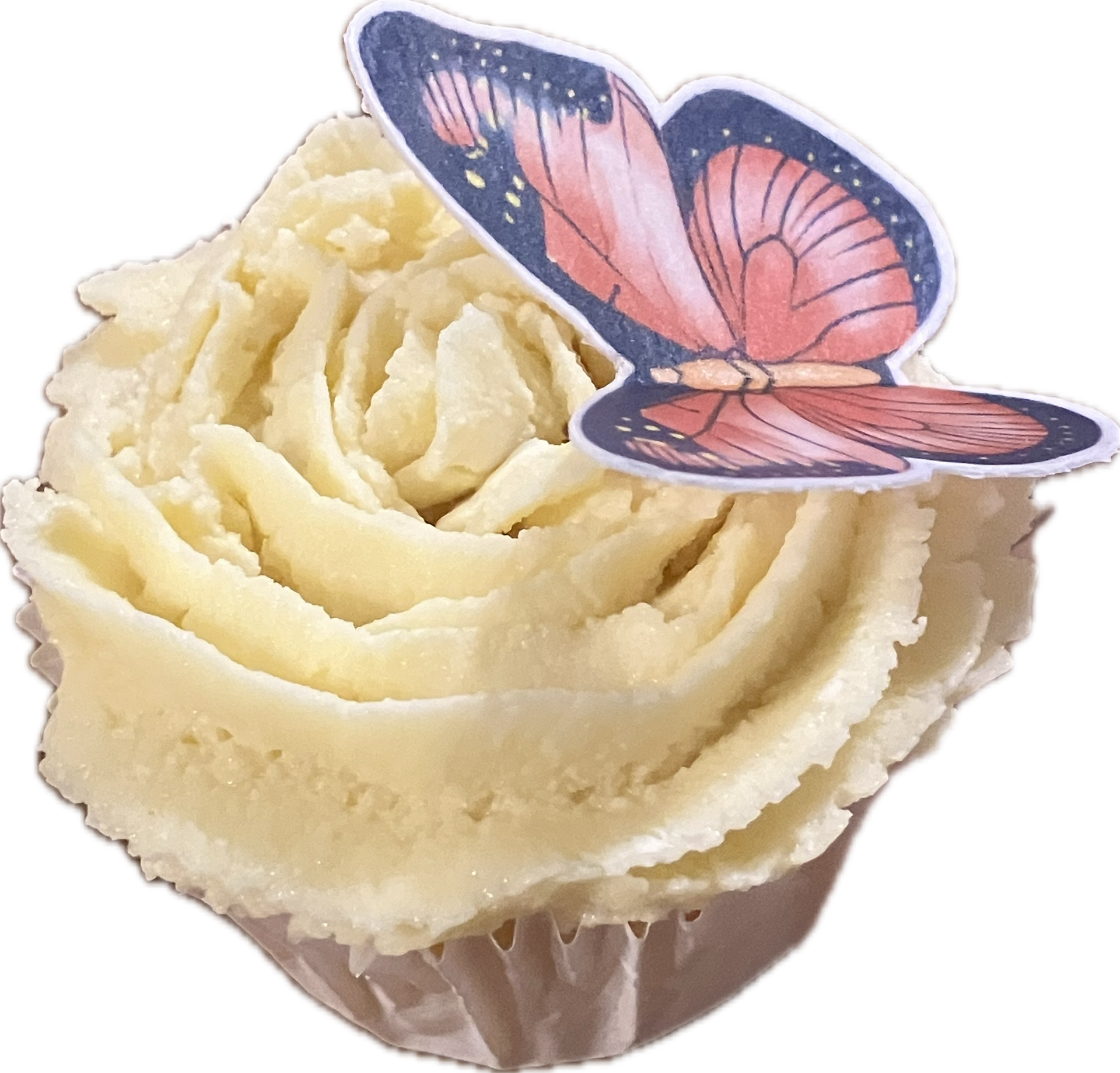 Cupcake met botercrème