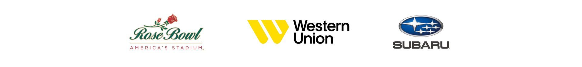 Rose Bowel, Western Union, Subaru,