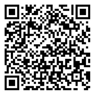 A black and white qr code on a white background.