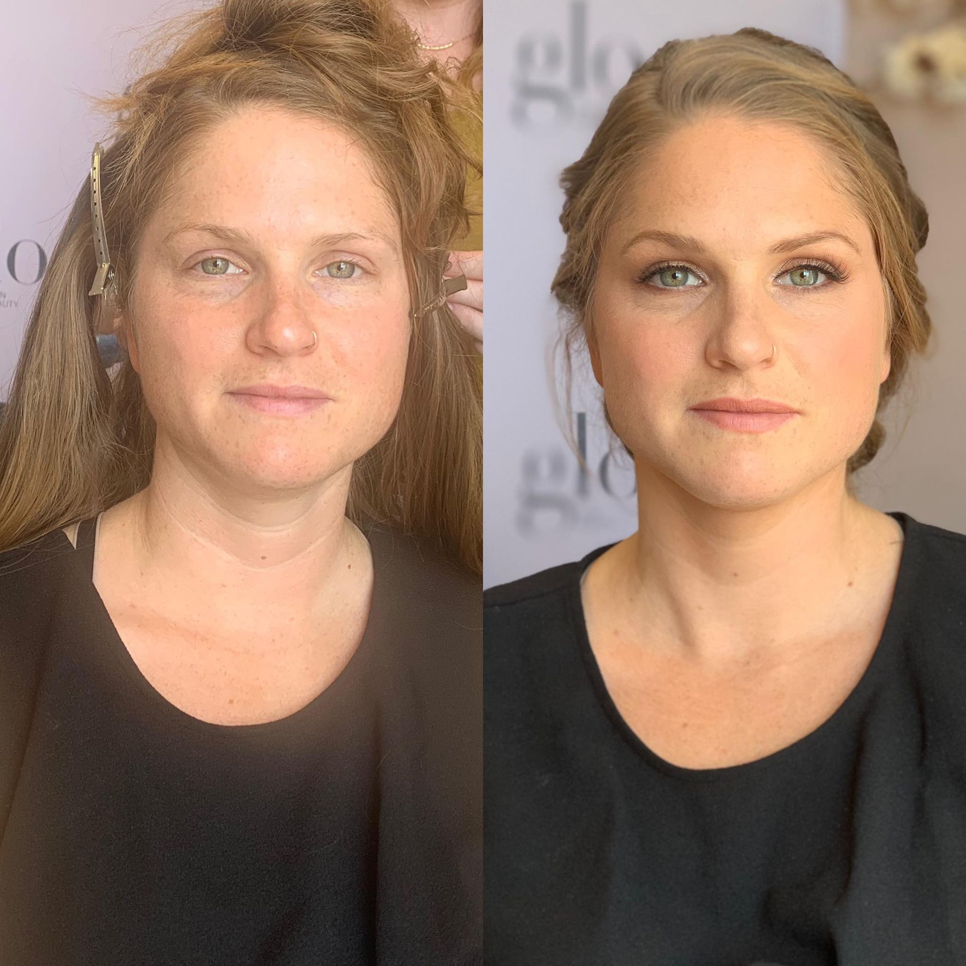 Woman's Makeup Example