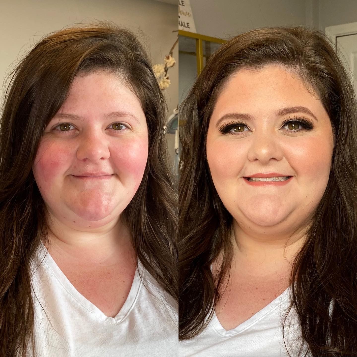 Woman's Makeup Example