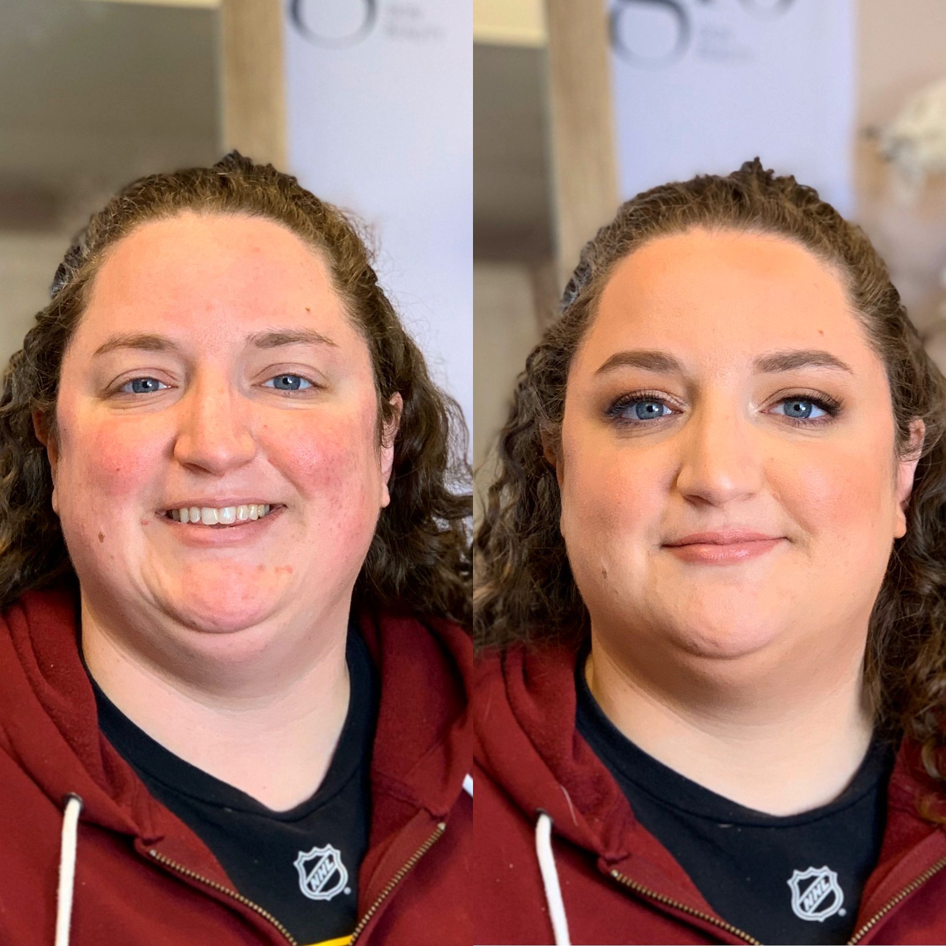 Professional makeup example