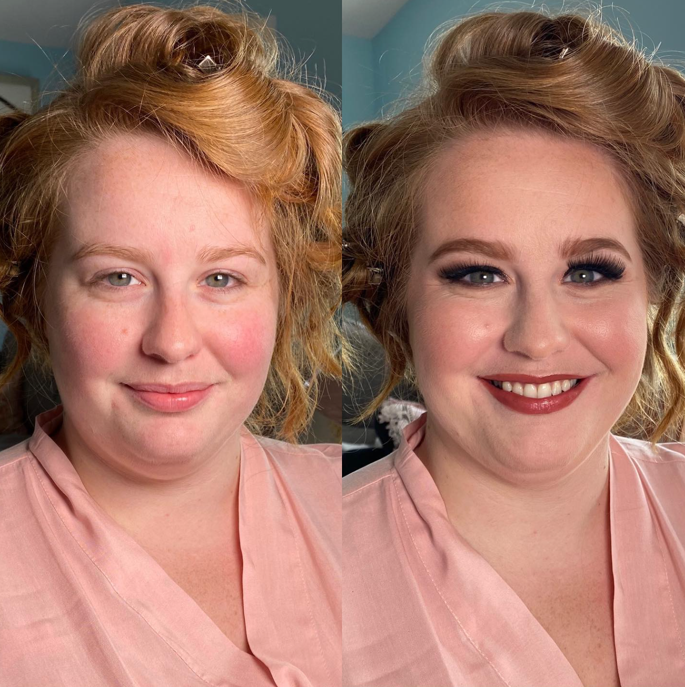 Woman's Makeup Example
