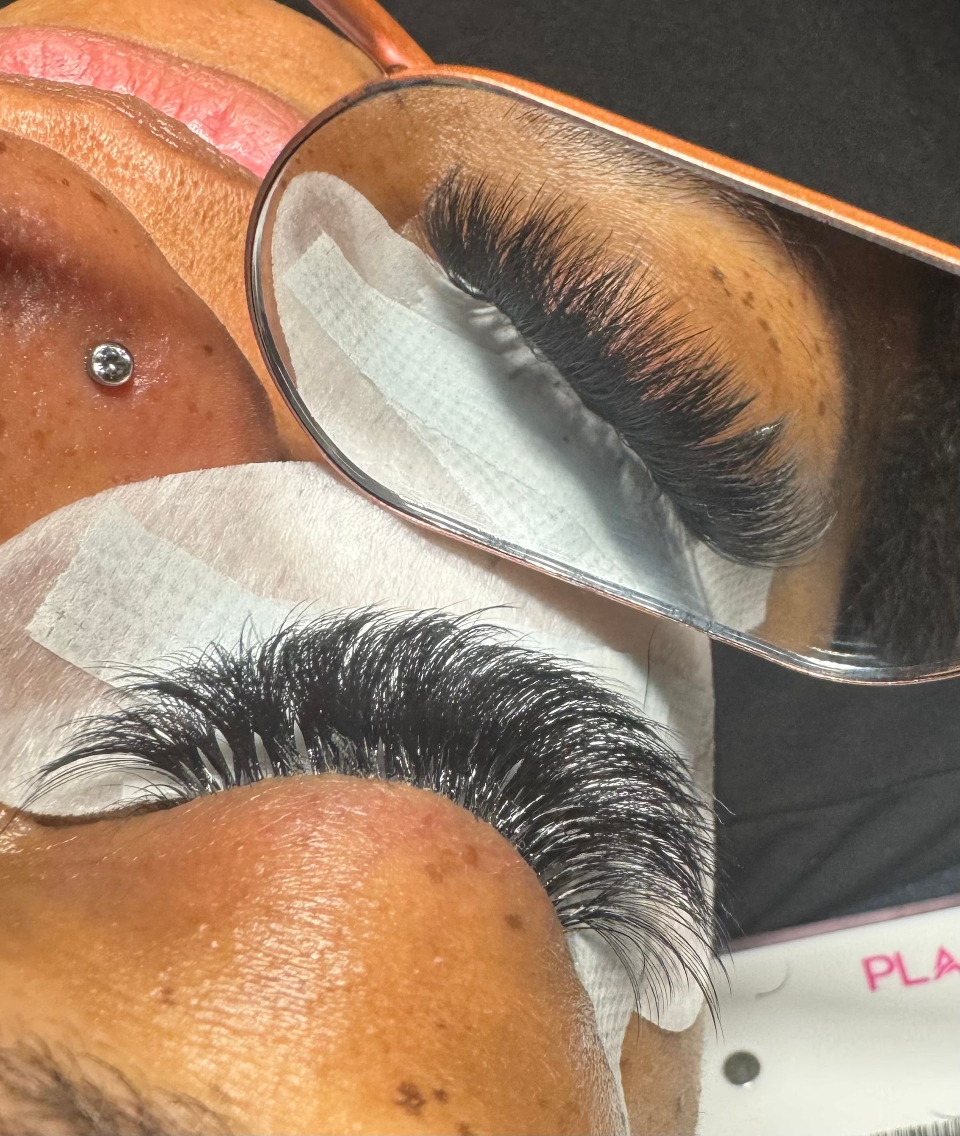 Volume Lashes example