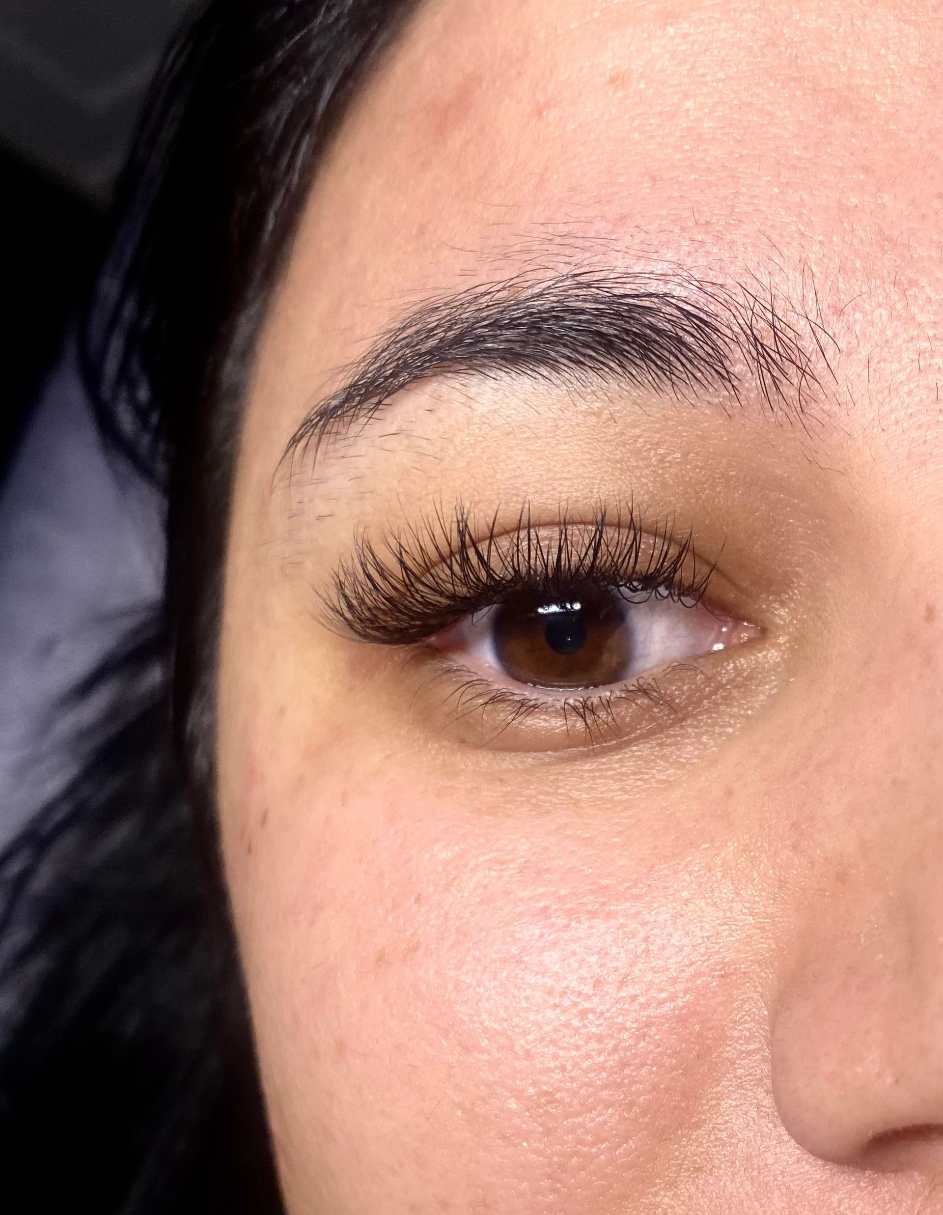 Hybrid lashes example