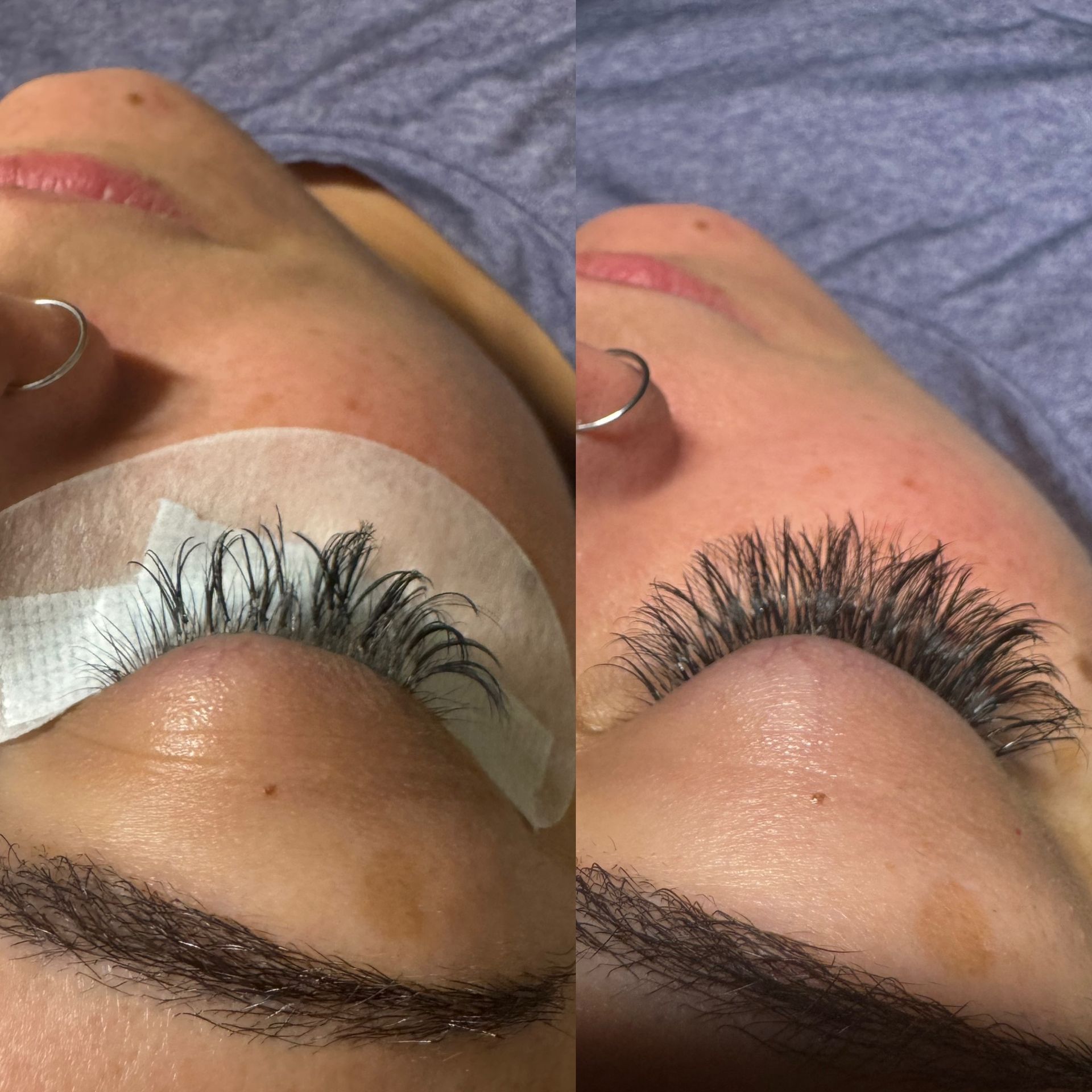 Volume Lashes example