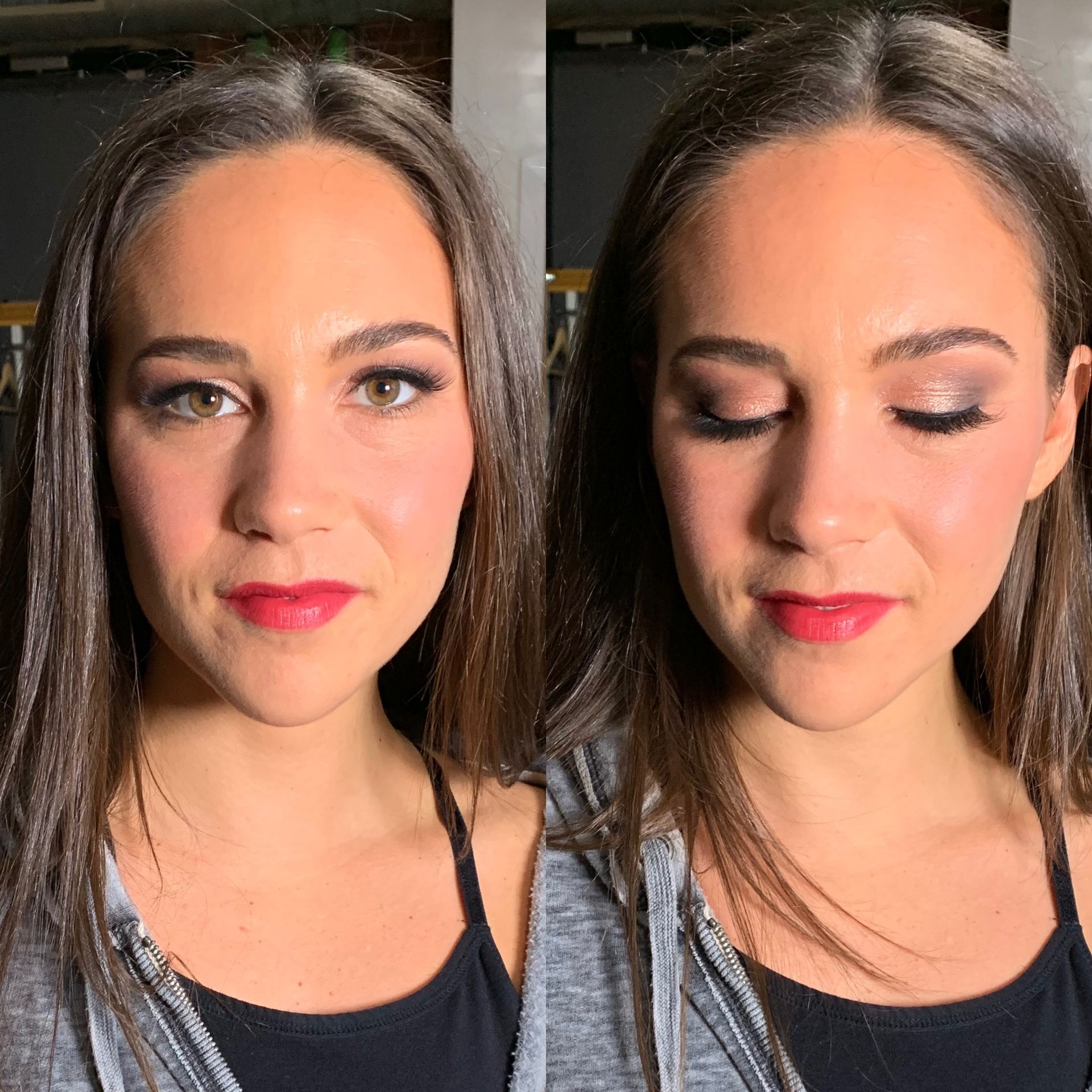 Woman's Makeup Example