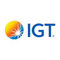 The logo for igt is a yellow and blue circle with a star in the middle.