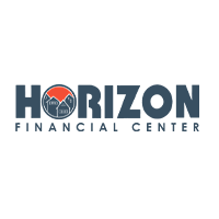 Horizon financial center logo on a white background