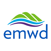 A logo for a company called emwd