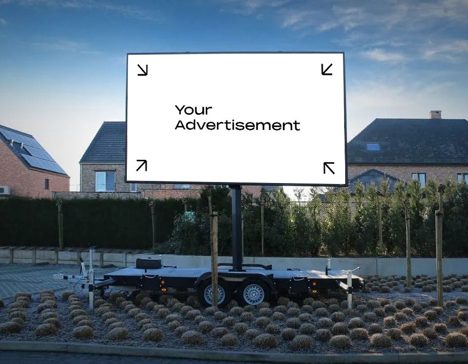 Zichtbaarheid in de fysieke wereld: lokale LED-scherm advertenties