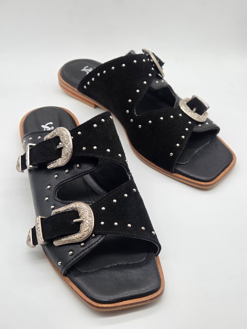 sandalias Roxi negras