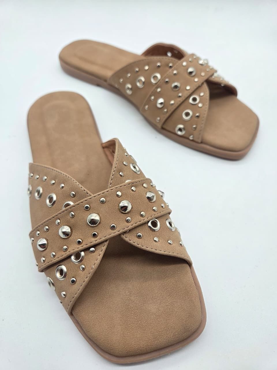sandalias Aries beige