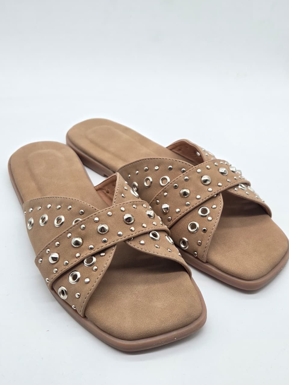 sandalias Aries beige