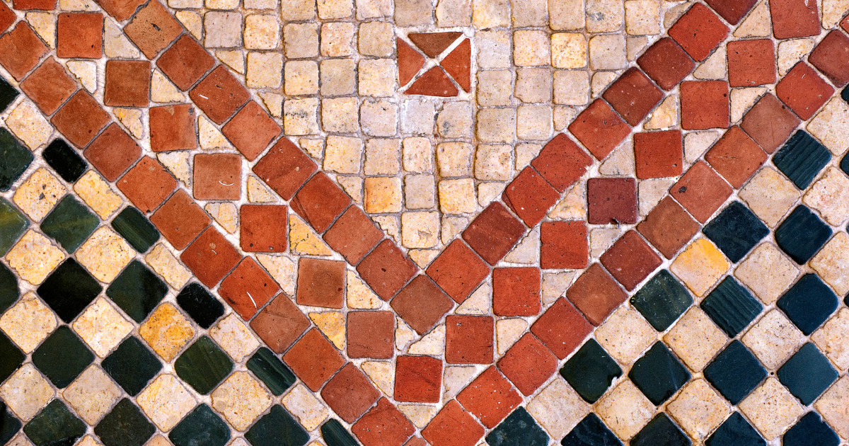Zellige bathroom tiles