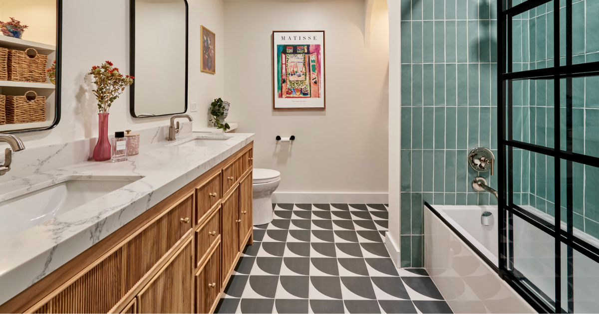 Geometric tile patterns