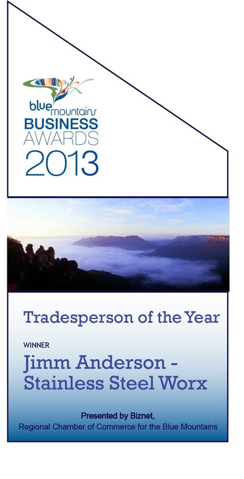 2013 Blue Mountains Business Awards 2
