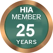 HIA Member 25 years