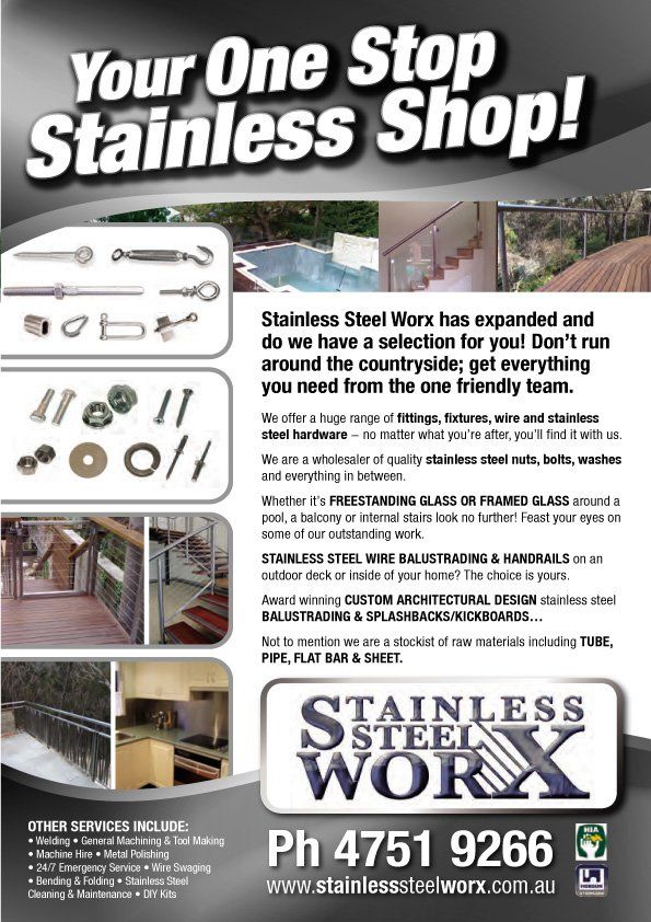 Your one stop stainless shop