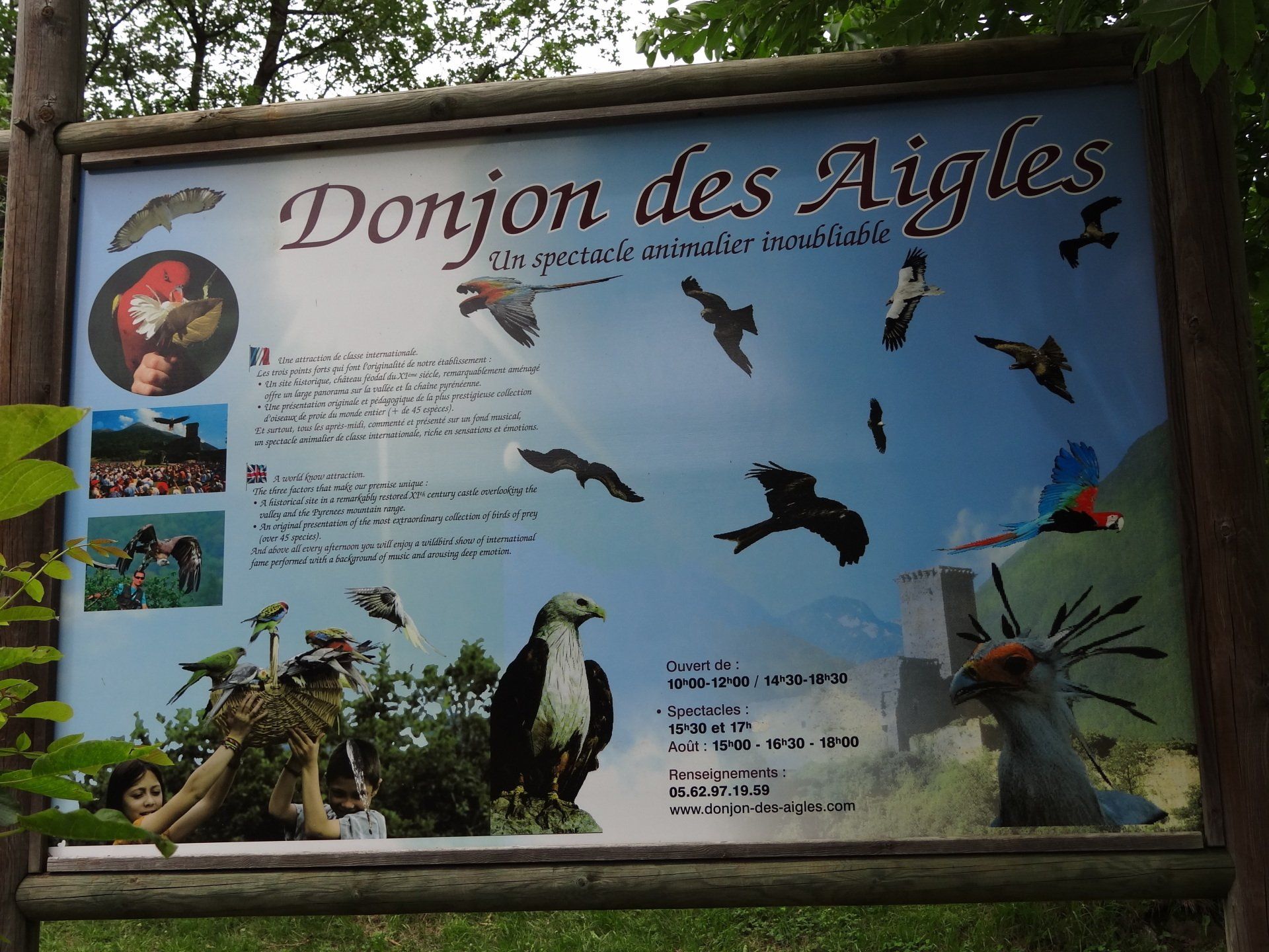 Donjon des Aigles Lourdes Pyrénées