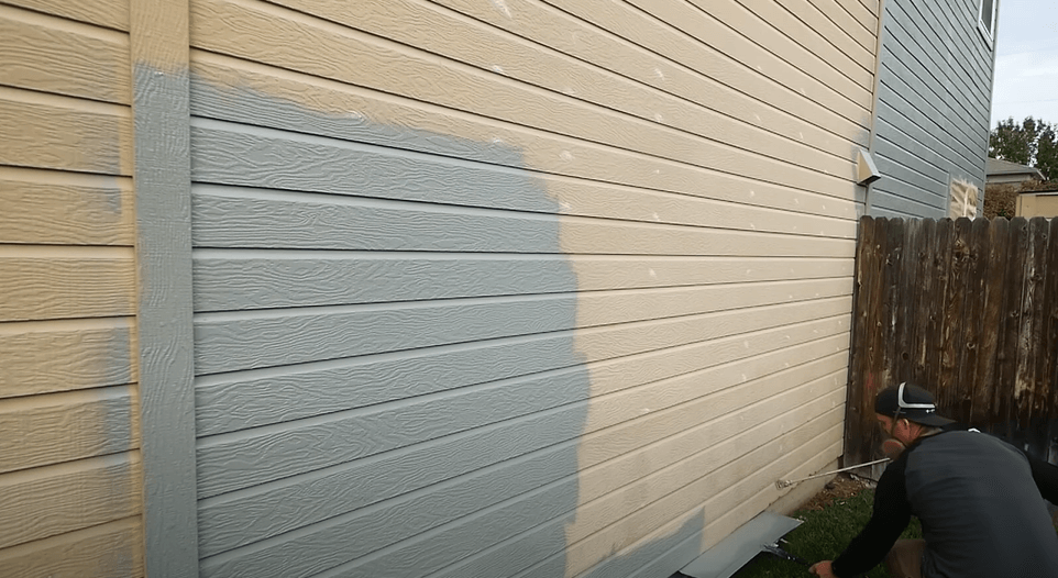 Painting Siding