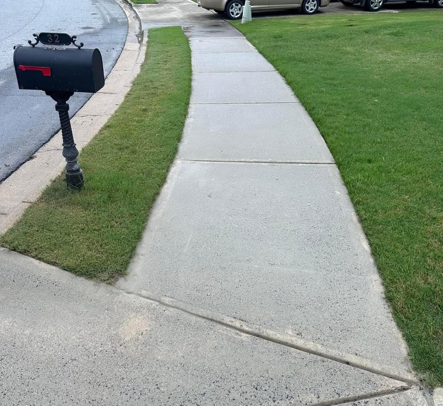 clean sidewalk