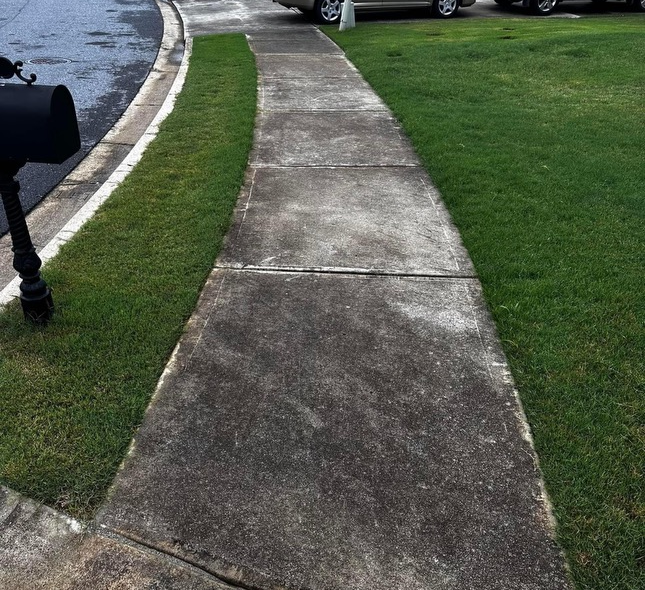 dirty sidewalk