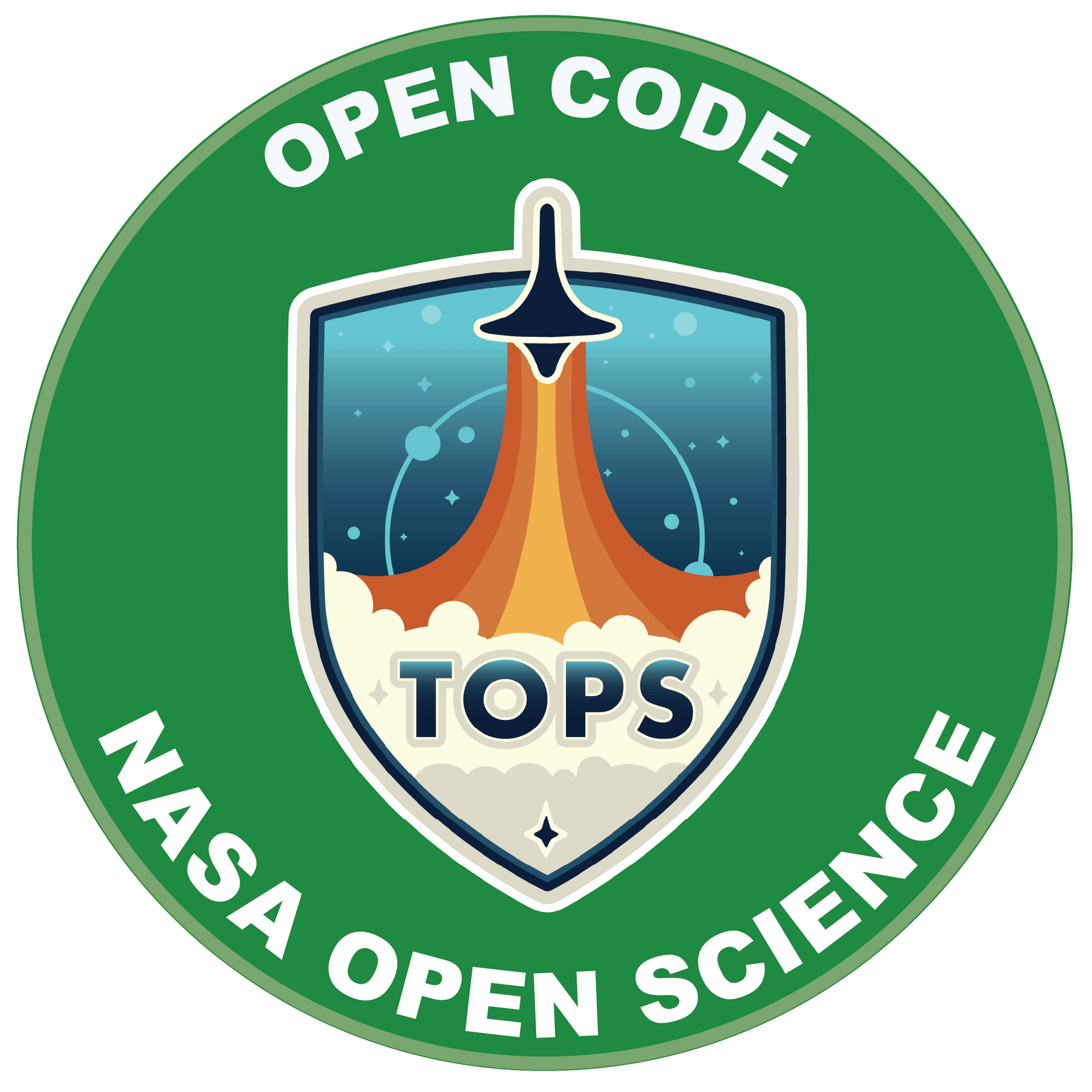 FINAL TOPS Open Code Badge