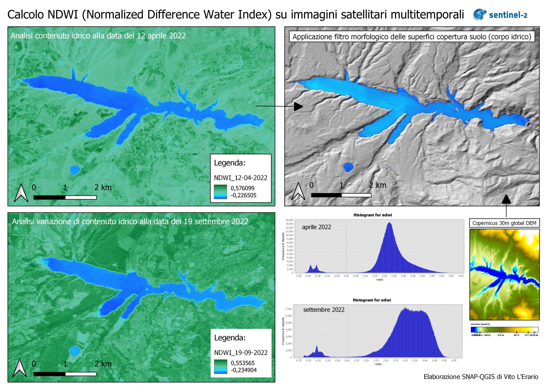 ndwi lago pertusillo