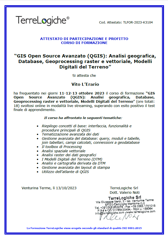 terre logiche qgis